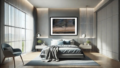 BLURRY STRIPES FINE ART LIMITED EDITION PRINT