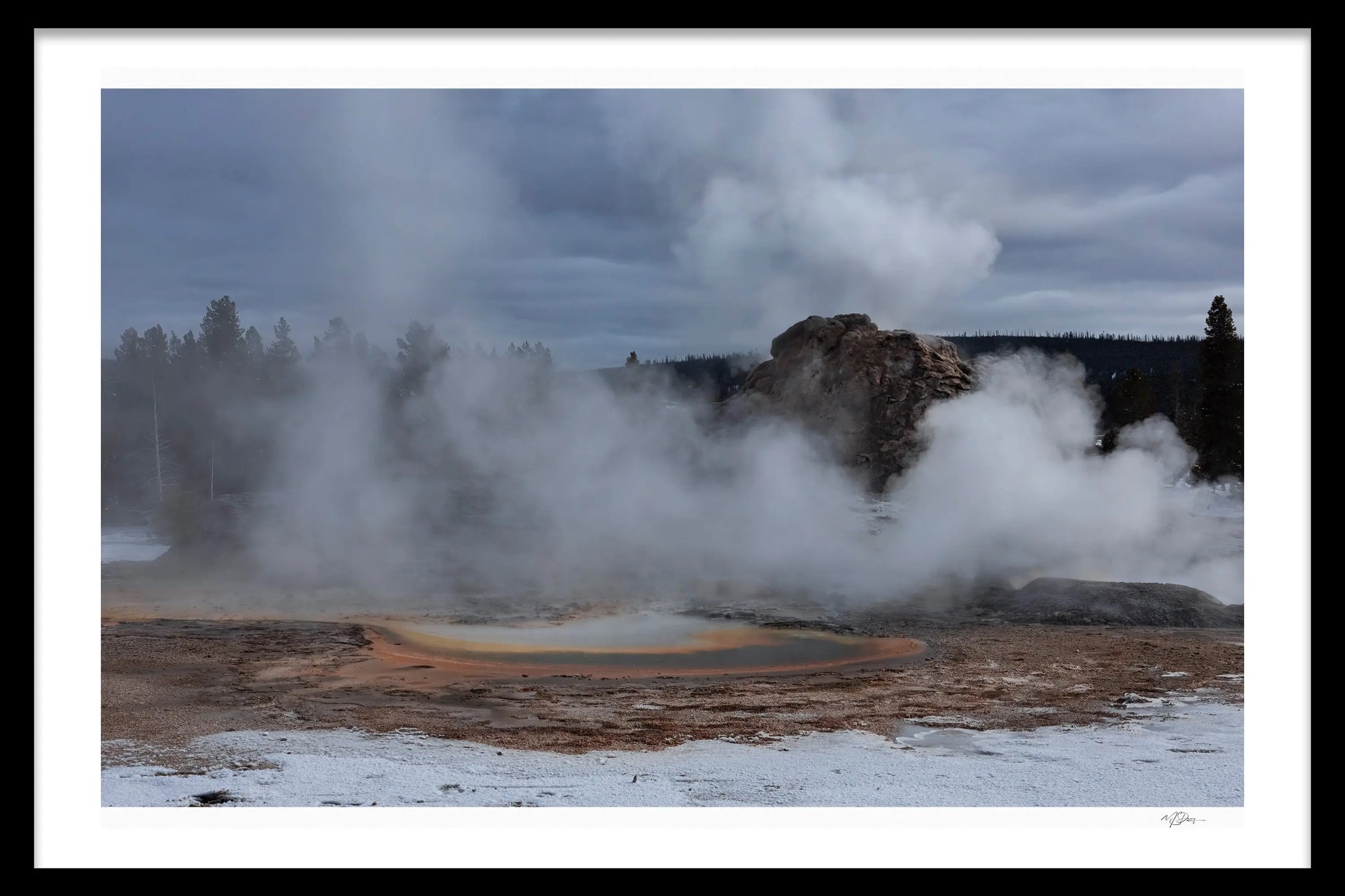 CASTLE GEYSER BY MICHAEL DAVY