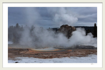 CASTLE GEYSER BY MICHAEL DAVY